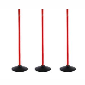 Slalom Poles Indoor - With Rubber Base