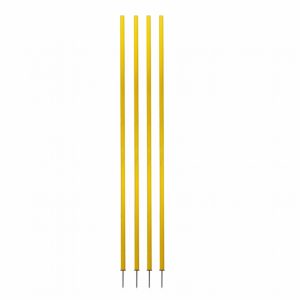Slalom poles outdoor - with spike