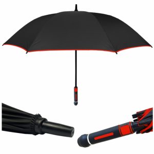 Zuco Umbrella Black/Red 8 Panel
