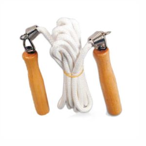 Skipping rope cotton with handles